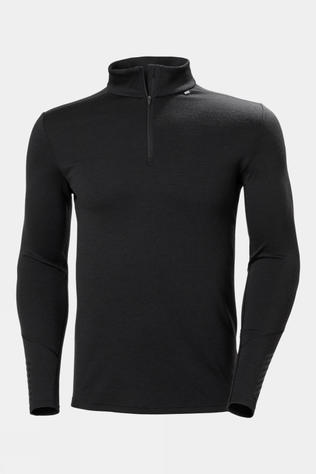 Mens Lifa Merino Midweight Half-Zip Base Layer Top