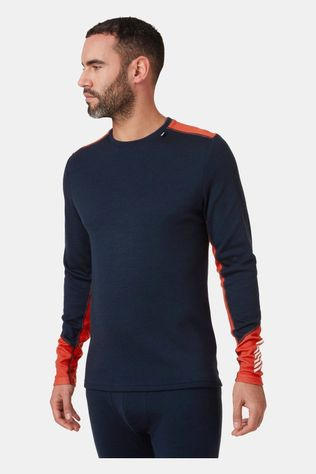 Mens Lifa Merino Midweight Crew Base Layer Top