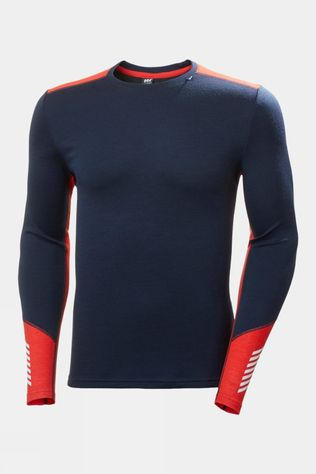 Mens Lifa Merino Midweight Crew Base Layer Top