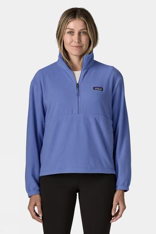 Womens Micro D Half Zip Fleece