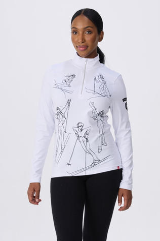Womens Sketch Girls Base Layer Top