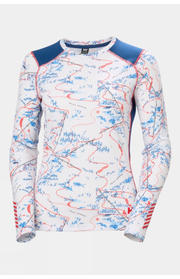 Womens Active LIFA Crew Base Layer Top