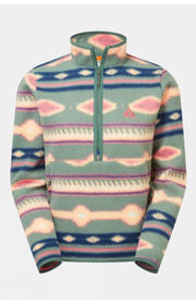 Womens Barrosa Printed Half Zip Fleece