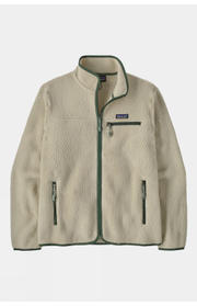 Mens Retro Pile Fleece Jacket
