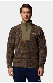 Mens Sequoia Grove Printed Fleece Jacket