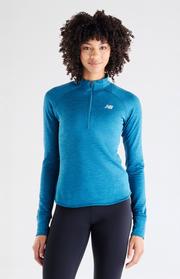 Womens RC Essential Heat Grid Half Zip Fleece