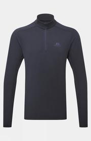 Mens Cerrig Long Sleeve Zip Base Layer Top