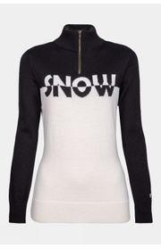 Womens Pepy Knit Half Zip Top