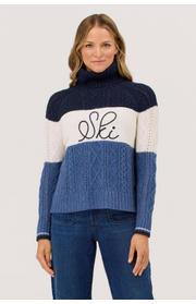 Womens Prima Turtleneck Sweater