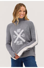 Womens Off- Piste Turtleneck Sweatshirt