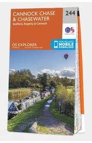 Explorer Map 244 Cannock Chase and Chasewater