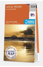 Active Explorer Map 326 Ayr and Troon