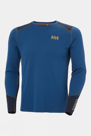 Helly Hansen Mens LIFA Active Crew Base Layer Top Dark Blue