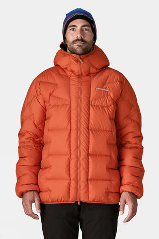 Patagonia Mens Durable Down Parka Jacket Coal Orange
