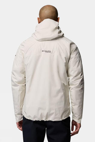 Columbia Mens Saudan Pro 3L Shell Jacket Dark Stone