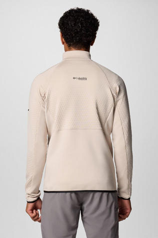 Mens Crystal Leaf Omni-Heat Helix Half Zip Fleece