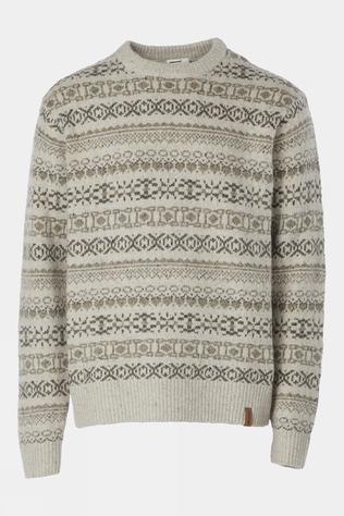 Ayacucho Mens Coniston Fair Isle Jumper Spinny/Grassland/Shearer
