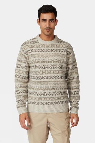 Ayacucho Mens Coniston Fair Isle Jumper Spinny/Grassland/Shearer