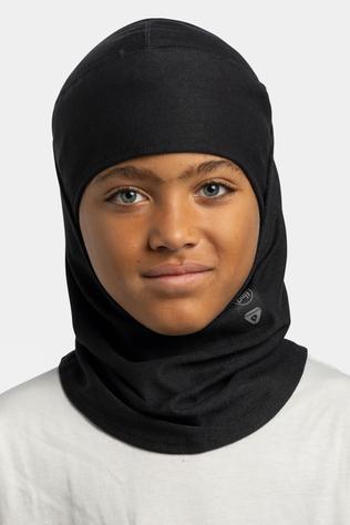 Kids Thermonet Hinged Balaclava - Solid Black