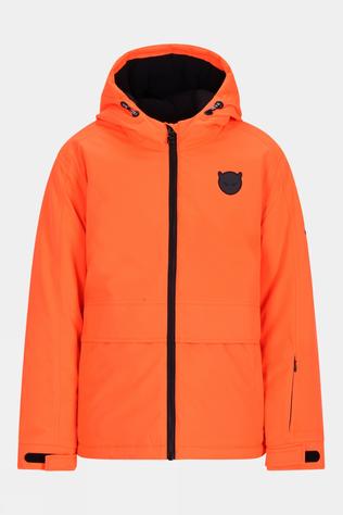 SuperRebel Kids Space Ski Jacket Neon Orange