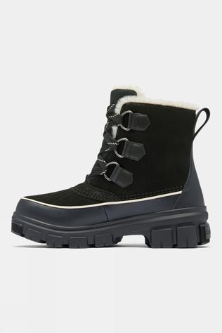 Sorel Womens Torino V Waterproof Snow Boots Black, Fawn