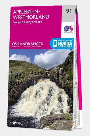 Ordnance Survey Landranger Map 91 Appleby-in-Westmorland V16