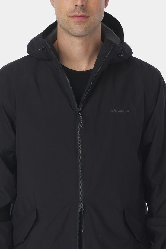 Ayacucho Mens Stowe Insulated Parka Black