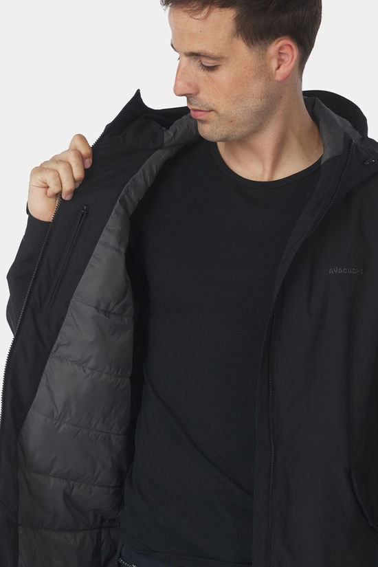 Ayacucho Mens Stowe Insulated Parka Black