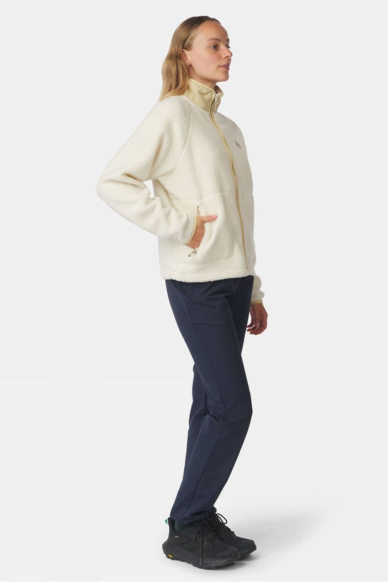 Ayacucho Womens Texel Full Zip Fleece Ecru