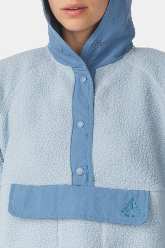 Ayacucho Womens Texel Half Zip Fleece Niagara Blue