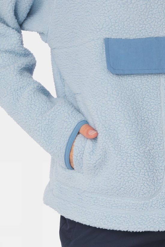 Ayacucho Womens Texel Half Zip Fleece Niagara Blue