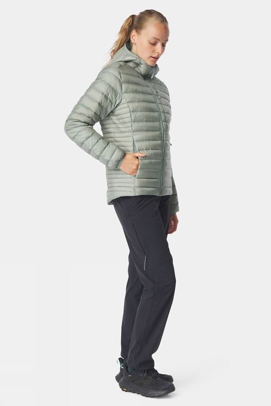 Ayacucho Womens Mountain Lightweight Down Jacket Iceberg Green