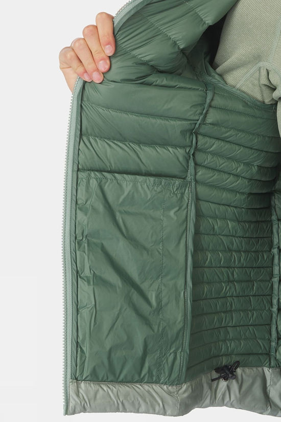 Ayacucho Womens Mountain Lightweight Down Jacket Iceberg Green