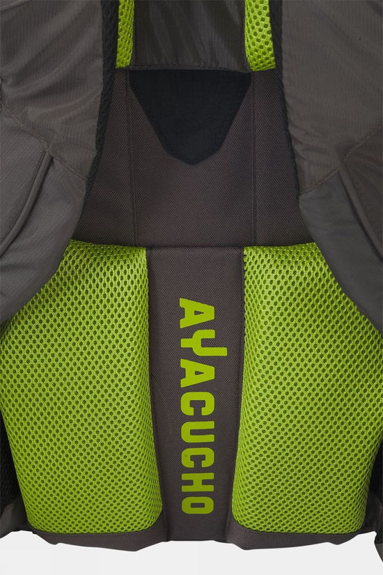 Ayacucho Ben Nevis 65+10 Rucksack Dark Gull Gray/Lime Green