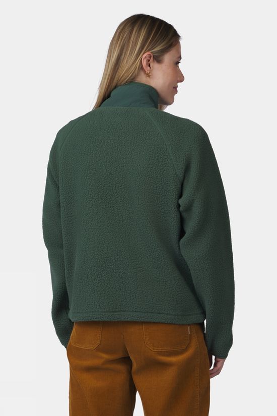 Ayacucho Womens Texel Full Zip Fleece Jungle Green