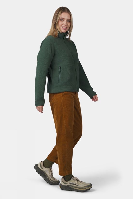 Ayacucho Womens Texel Full Zip Fleece Jungle Green