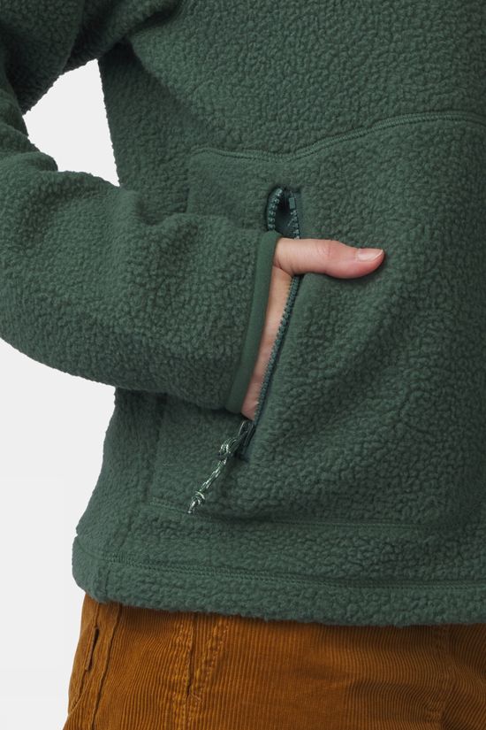 Ayacucho Womens Texel Full Zip Fleece Jungle Green