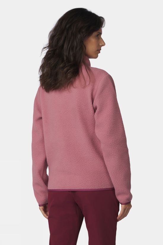 Ayacucho Womens Tenby Half Zip Fleece Nostalgia Rose