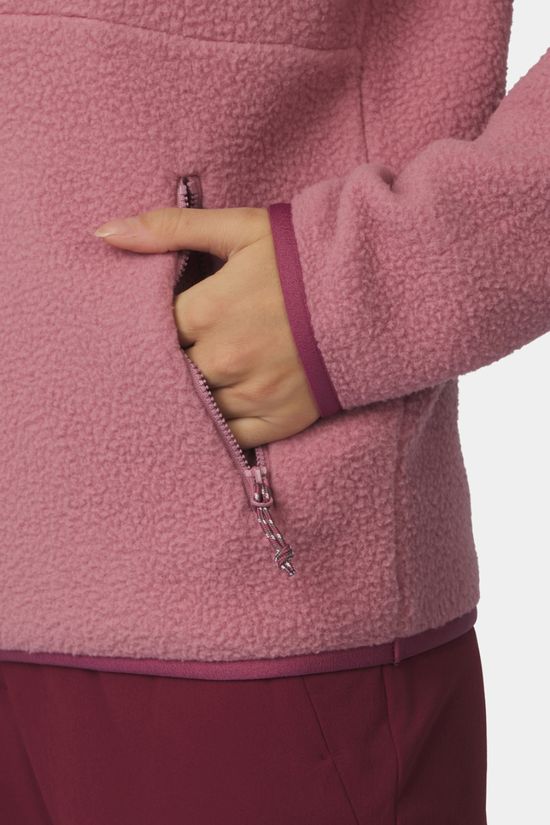 Ayacucho Womens Tenby Half Zip Fleece Nostalgia Rose