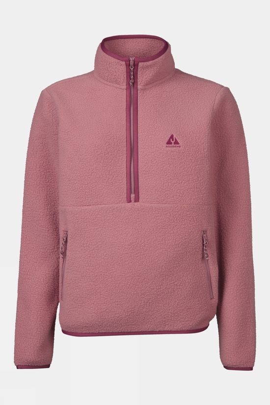 Ayacucho Womens Tenby Half Zip Fleece Nostalgia Rose