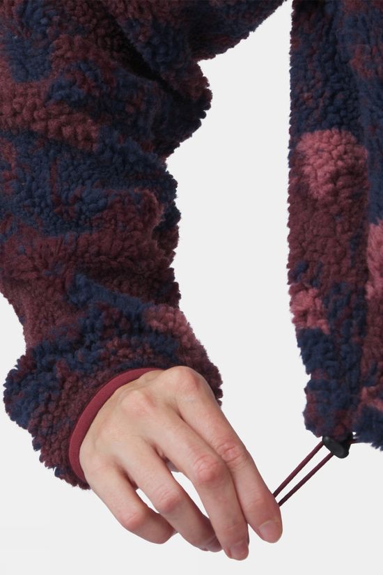 Ayacucho Womens Thorn Full Zip Fleece Zinfandel