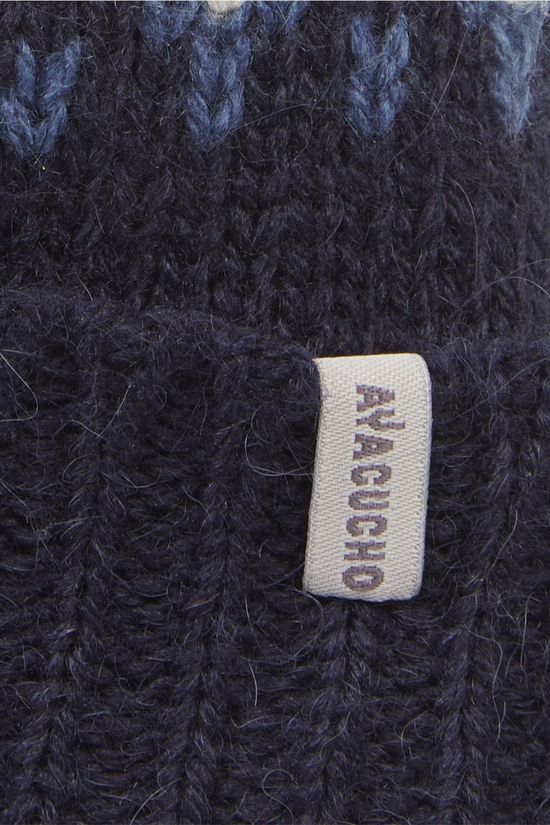 Ayacucho Unisex Ethan Beanie Navy / Ensign Blue