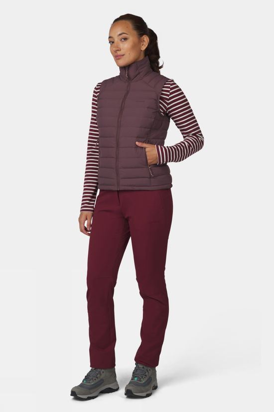 Ayacucho Womens Adventure Lightweight Down Gilet II Huckleberry