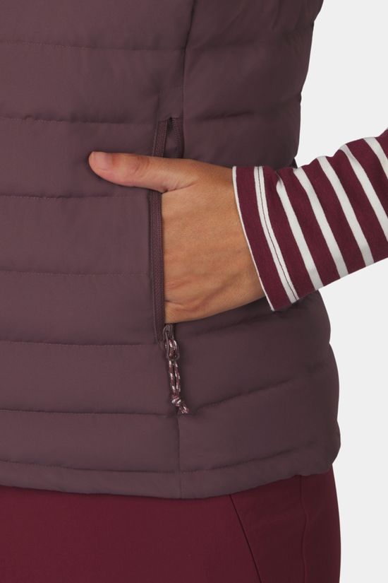 Ayacucho Womens Adventure Lightweight Down Gilet II Huckleberry