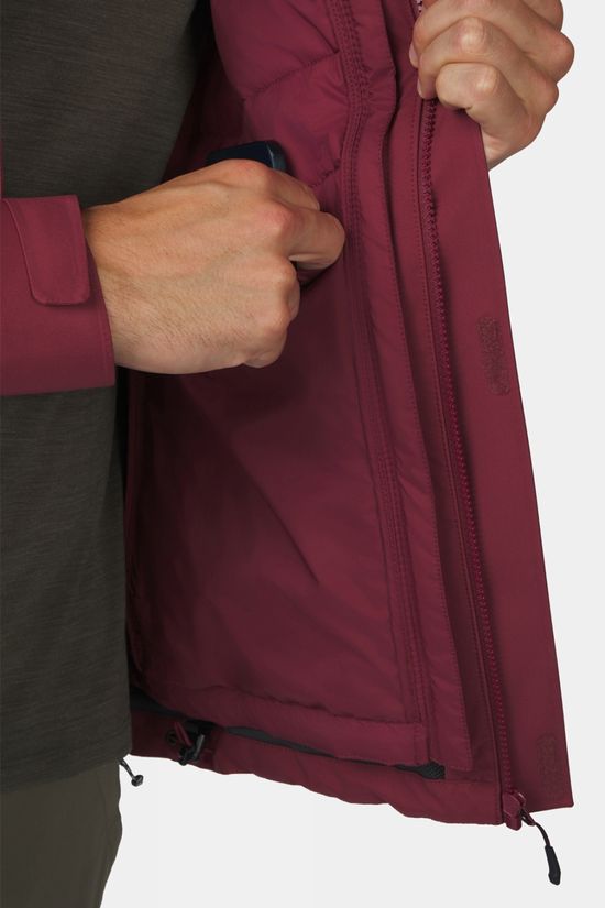 Ayacucho Mens Yosemite 3-In-1 Jacket Oxblood/Oxblood
