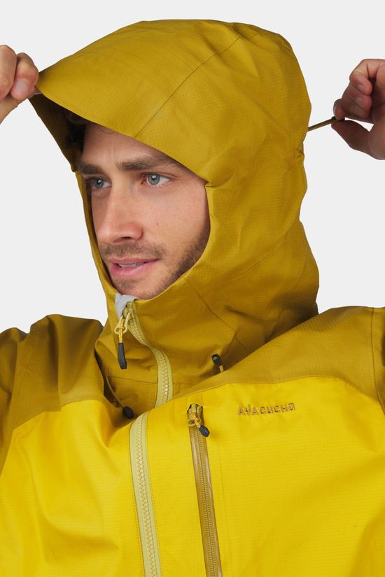 Ayacucho Mens Mountain Peak 3L Jacket Tawny Olive