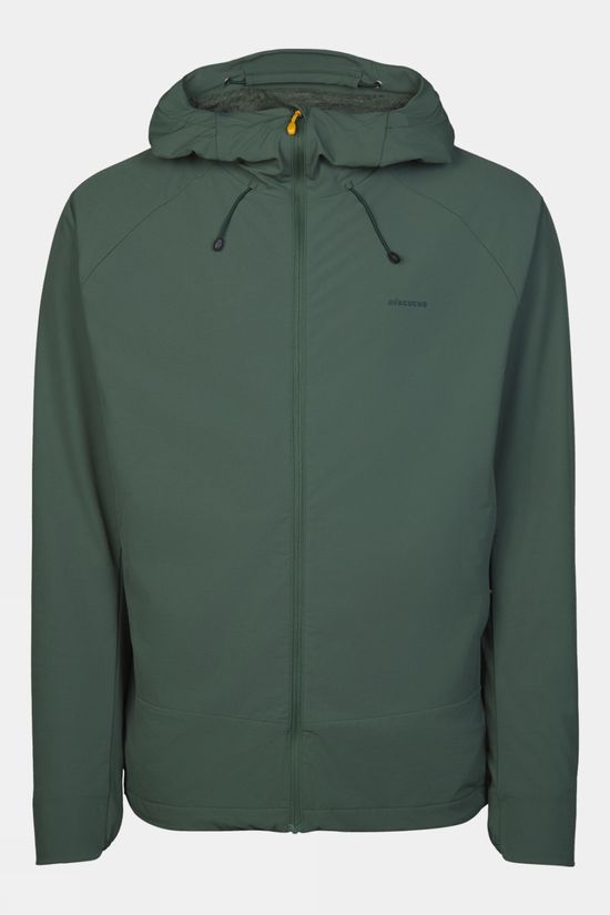 Ayacucho Mens Mountain Insulated Softshell Jacket Jungle Green