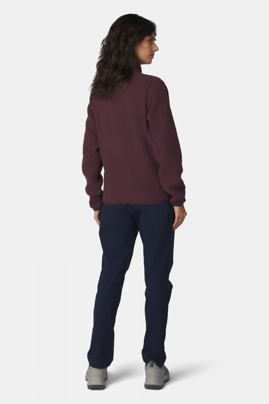 Ayacucho Womens Tenby Half Zip Fleece Huckleberry