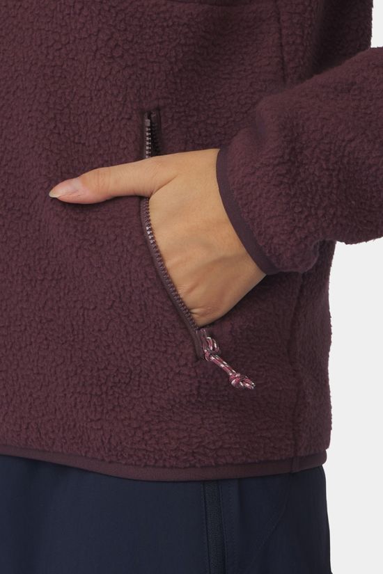 Ayacucho Womens Tenby Half Zip Fleece Huckleberry