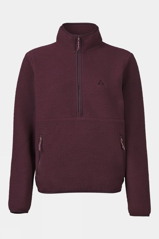 Ayacucho Womens Tenby Half Zip Fleece Huckleberry